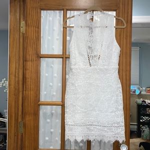 Forever 21 lace backless dress